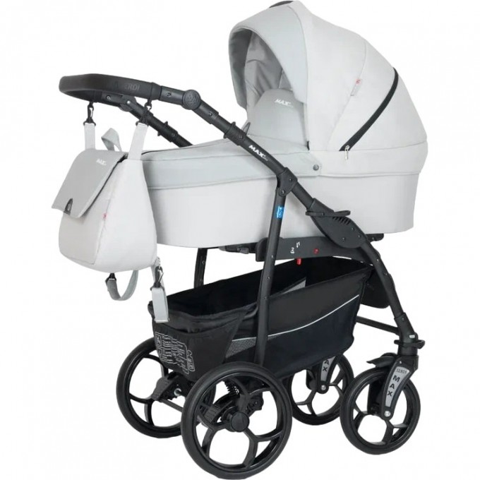 Коляска VERDI Babies Max Plus 3 в 1, белая с светлой вставкой 2020000003113 Коляска VERDI Babies Max Plus 3 в 1, белая с светлой вставкой 2020000003113